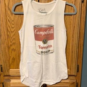 5/$25 Campbell’s Soup Tank Top